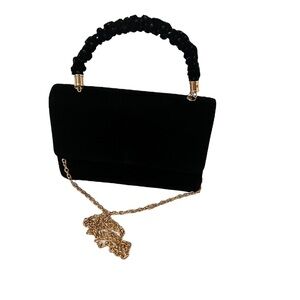 Black Velvet.Evening Bag NWOT